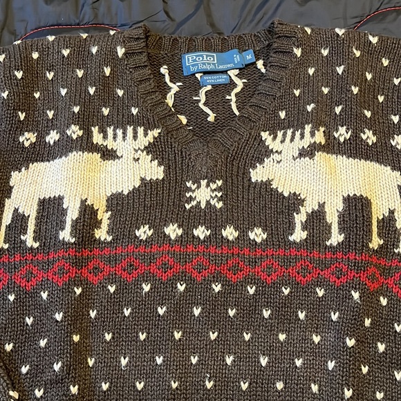Ralph Lauren V Neck Sweater - Picture 4 of 6